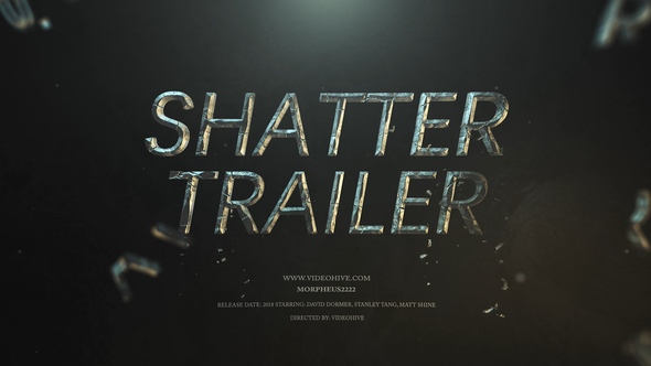 Shatter Trailer - VideoHive 22487225