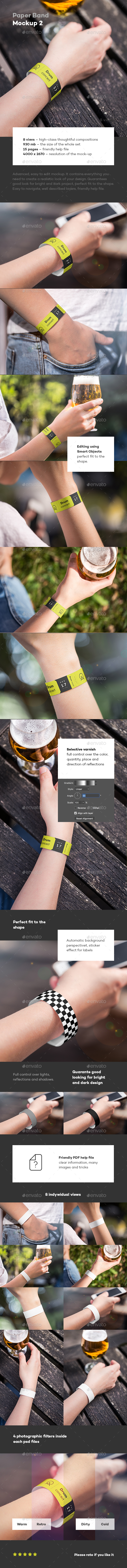 Paper Band Mock-up 2