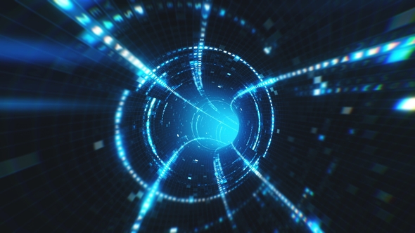 Hexadecimal Code Data Tunnel alt
