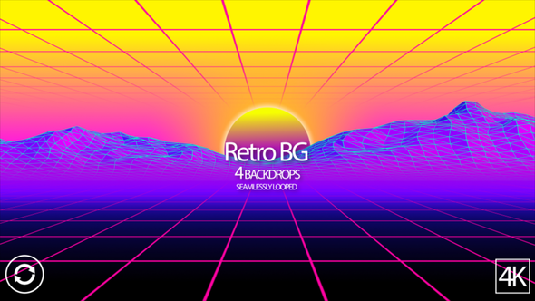 Retro BG by Res_istance | VideoHive