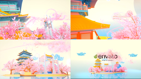 Romantic Chinese style - VideoHive 22491044