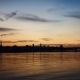 Magical Sunset in the City. Silhouette of a City on a Sunset Background - VideoHive Item for Sale