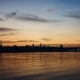 Magical Sunset in the City. Silhouette of a City on a Sunset - VideoHive Item for Sale