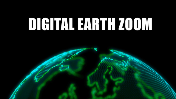 Digital Earth Zoom Out