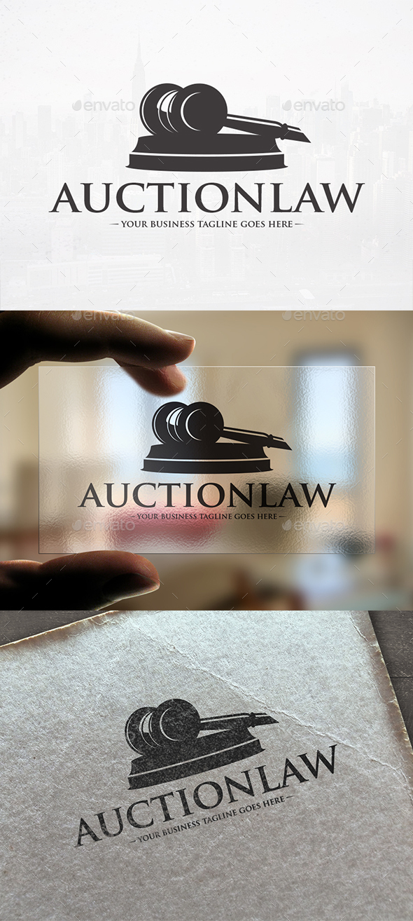 Law Attorney Logo Template - Objects Logo Templates