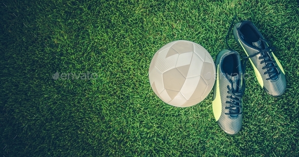 Soccer Game Banner Stock Photo by duallogic | PhotoDune