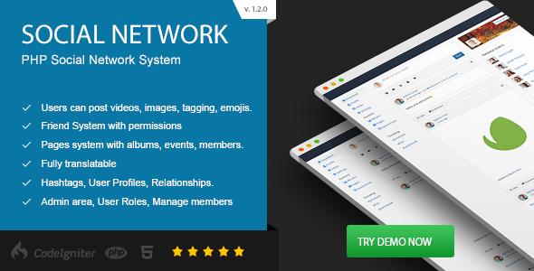 Social Network - PHP Social Networking System - CodeCanyon Item for Sale