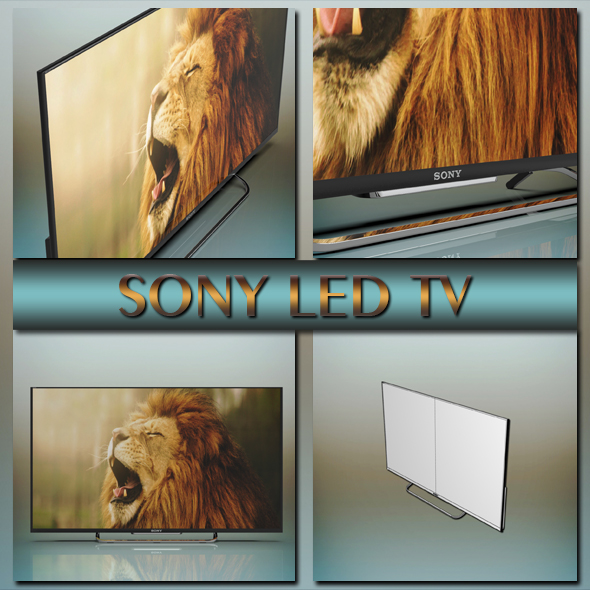 Sony led tv - 3Docean 22501823