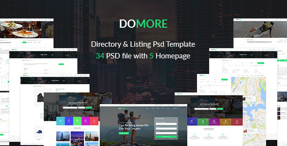 DoMore DirectoryListing - ThemeForest 22486665