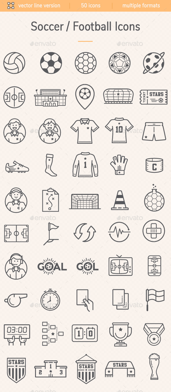 Soccer / Football Icons - Icons