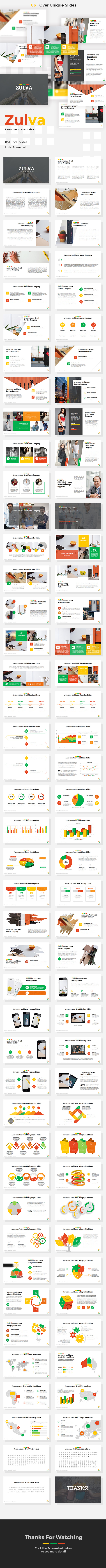 Zulva - Creative Keynote Template - Creative Keynote Templates