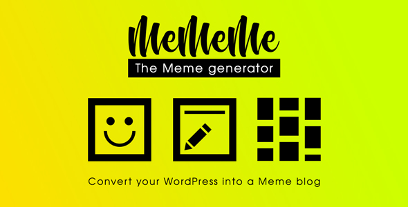 MeMeMe - Ultimate Meme Generator | WP Plugin - CodeCanyon Item for Sale