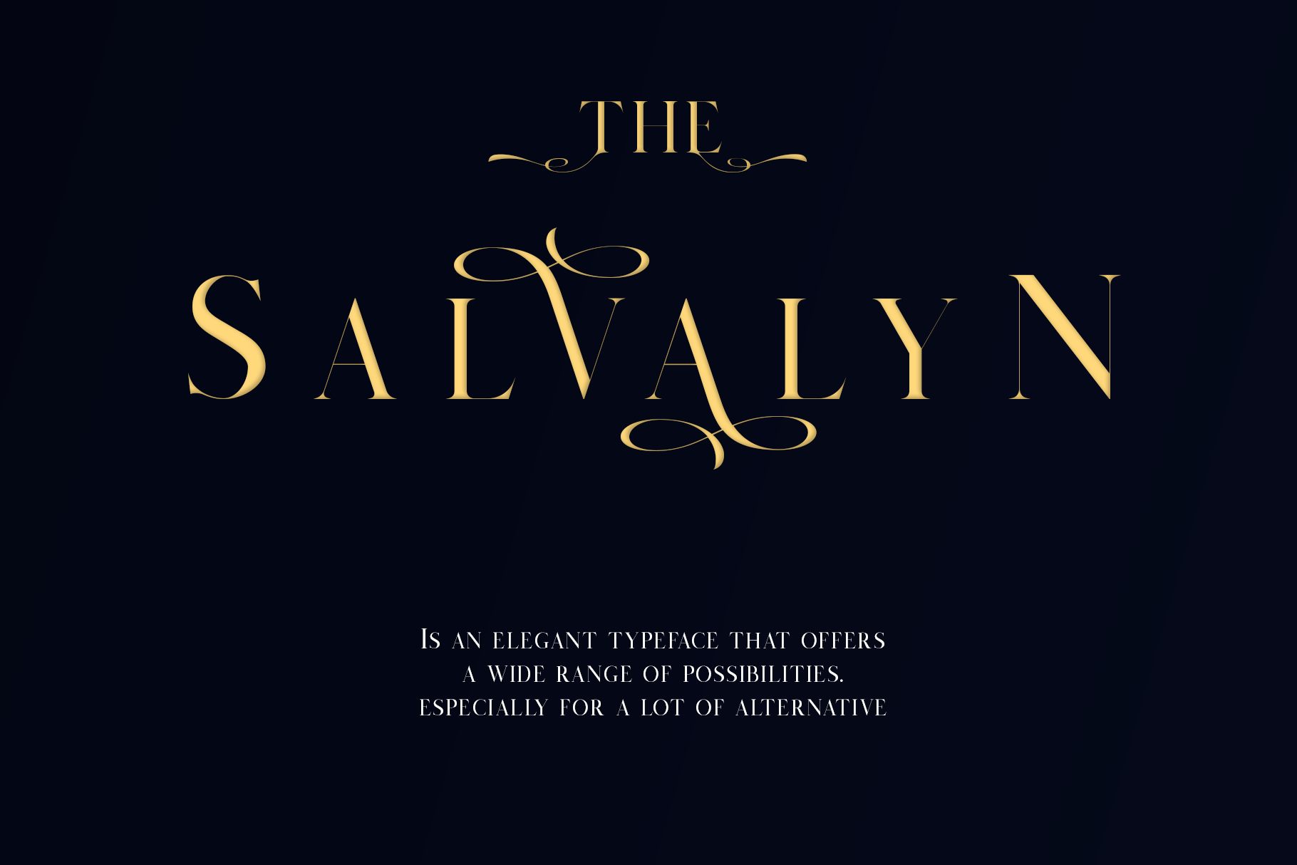 Salvalyn - Stylistic Serif Font, Fonts | GraphicRiver