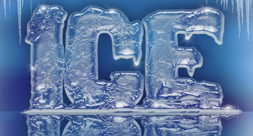 3D ICE TEXT EFFECT STYLES