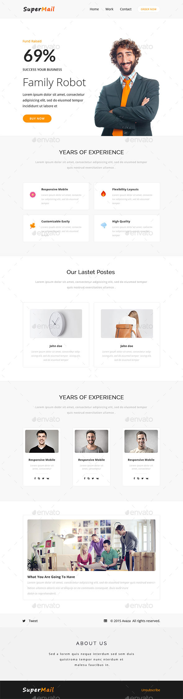 Email Newsletter - E-newsletters Web Elements