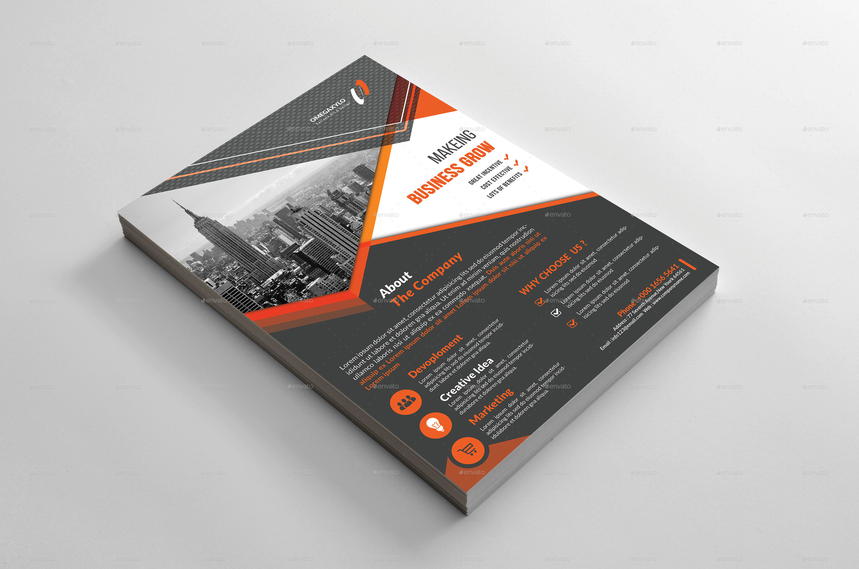 Business Flyer by OMEGAXYLO | GraphicRiver