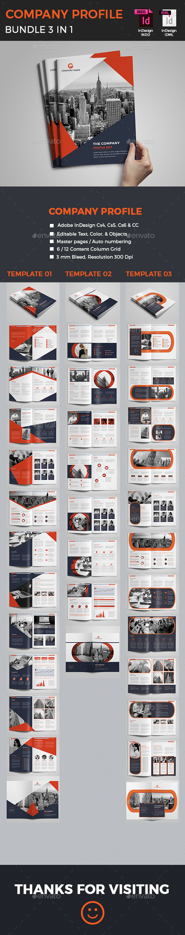 Company Profile Bundle - Corporate Brochures