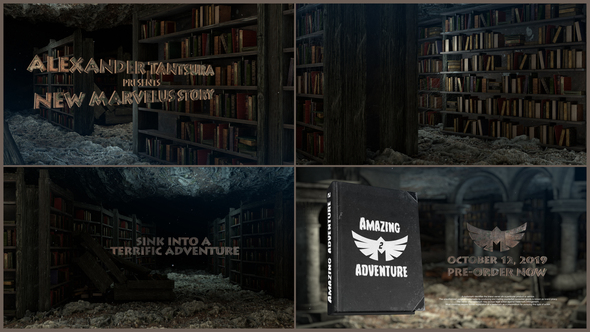 Book In The - VideoHive 22510803