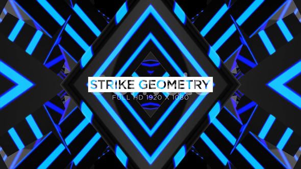 Strike Geometry VJ Loops Background alt