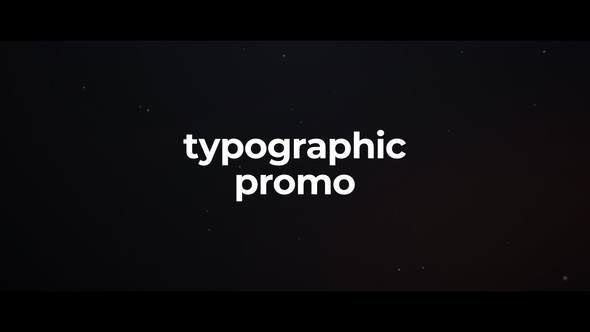 Stomp Typography Titles template preview
