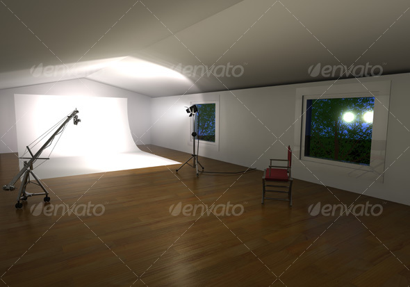 3D Photo Studio - 3D Backgrounds