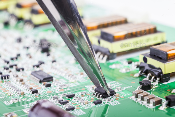 Electronic Component - Stock Photo - Images