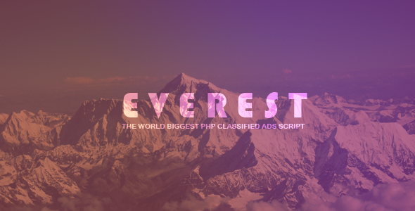 EVEREST - PHP Classified Ads Script