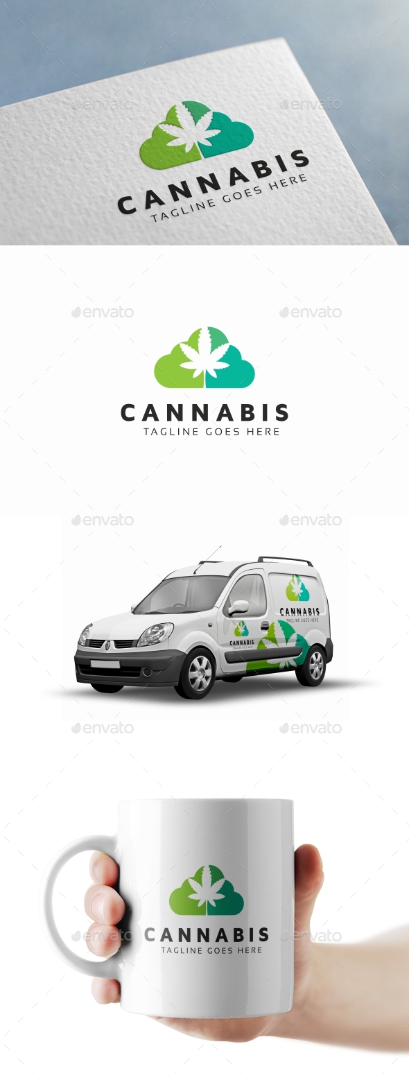 Cannabis Logo - Nature Logo Templates