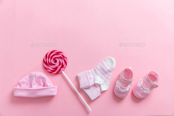 Pink Background For Baby
