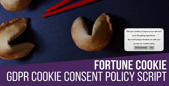 Fortune Cookie Consent - CodeCanyon 18940023
