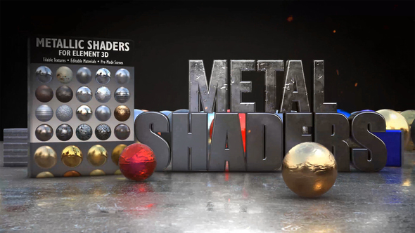 Metallic Shaders for E3D