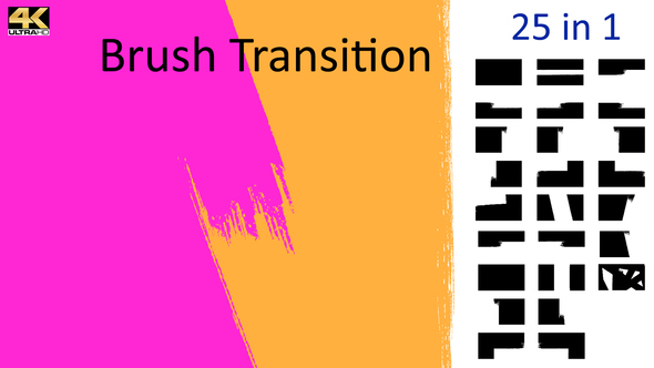 Brush Transition - VideoHive 22509189