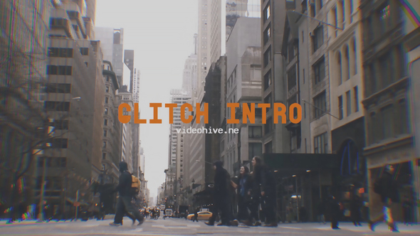 Urban Glitch Intro - VideoHive 22455406