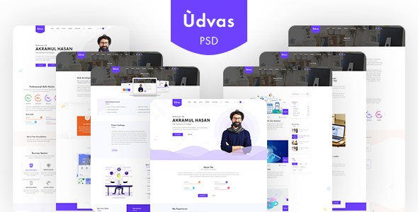 Udvas Personal - ThemeForest 22467395