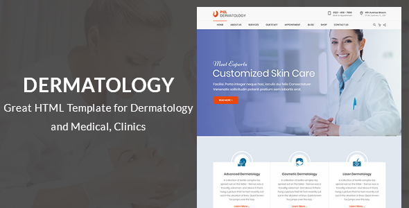 Piel - Dermatologist & Skin Care HTML Template