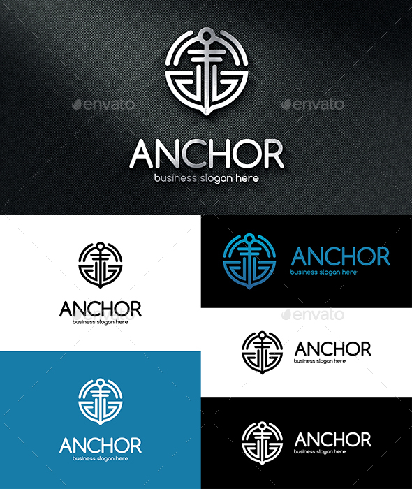 Anchor Logo - Objects Logo Templates