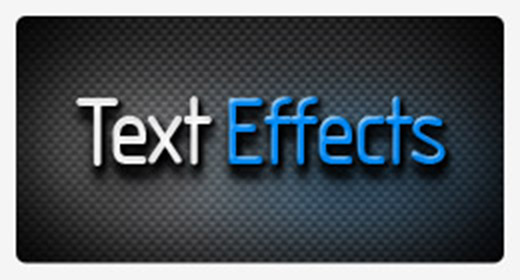 TEXT EFFECTS