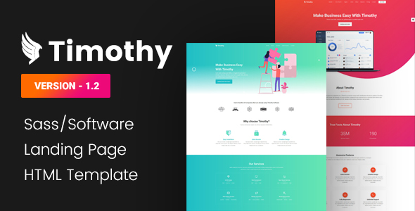 Timothy - Software - ThemeForest 22161822