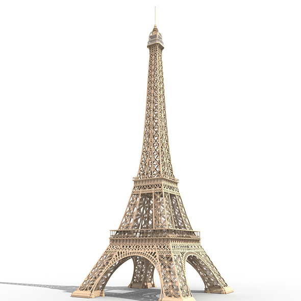 Eiffel Tower France - 3Docean 22527537