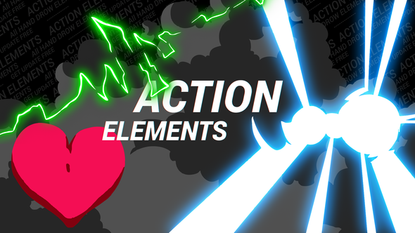2D Action Elements - VideoHive 22531304