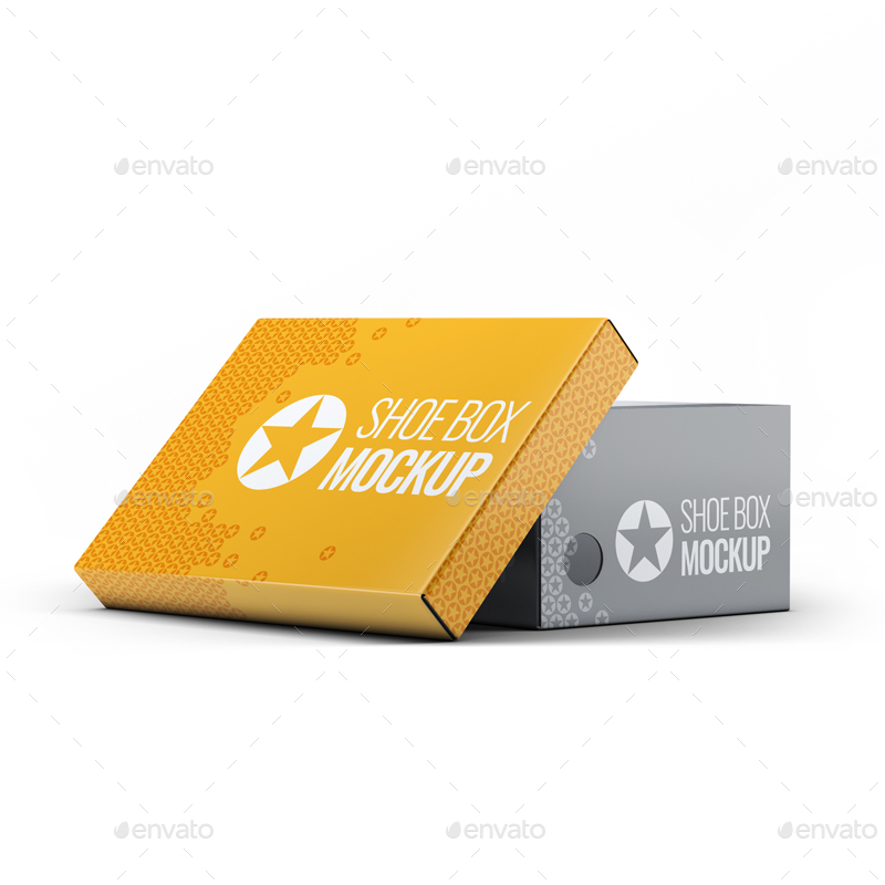 Shoe Boxes Mock-Up Bundle, Graphics | GraphicRiver