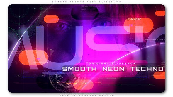 Smooth Techno Neon - VideoHive 22532962