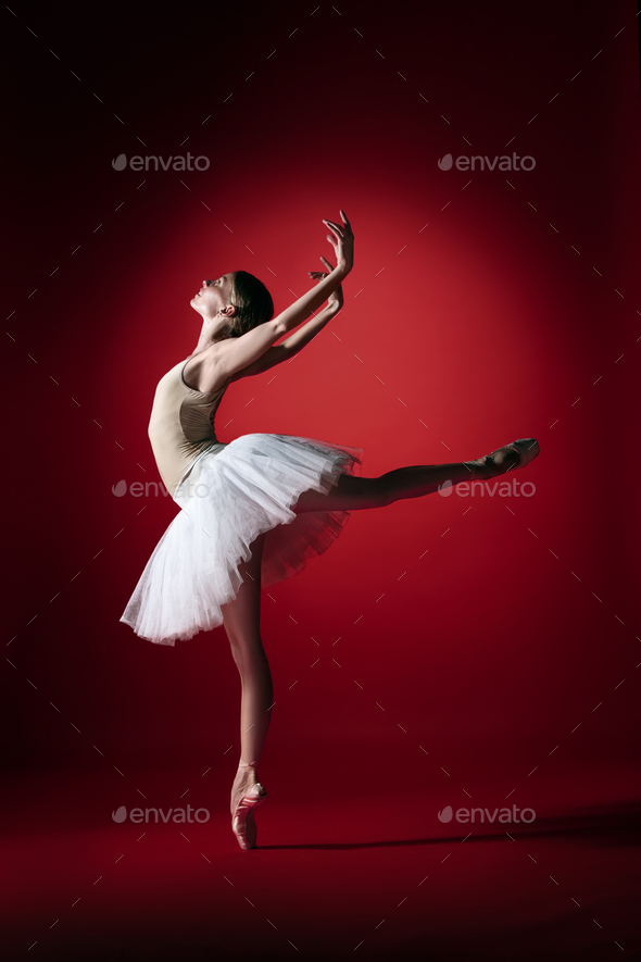 red ballerina