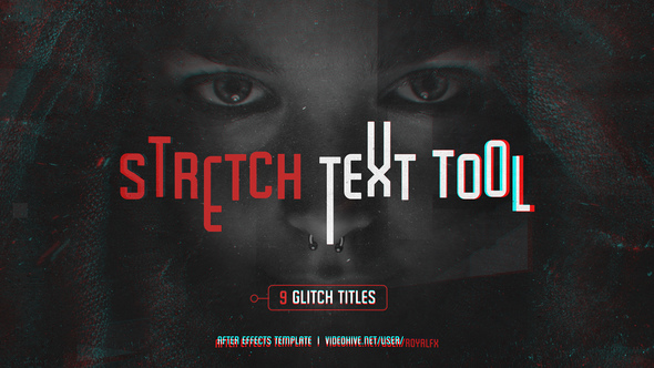 Stretch Glitch Titles - VideoHive 16141093