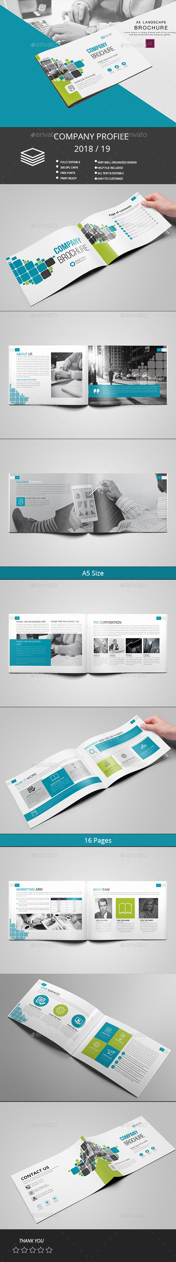 Company Profile - Brochures Print Templates
