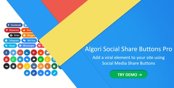 WordPress Gutenberg Block Plugin - Social Media Share Buttons
