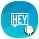 Hey Android Universal Short Messaging App Template