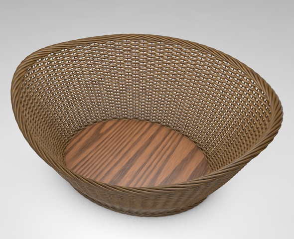3D Basket - 3Docean 22541171