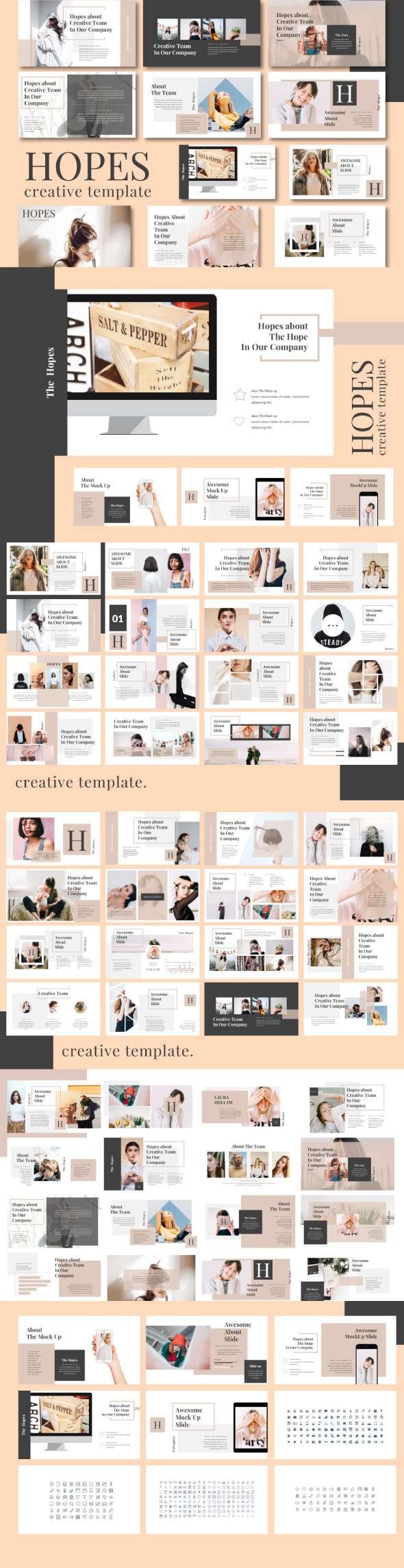 Hope Powerpoint Template - Creative PowerPoint Templates