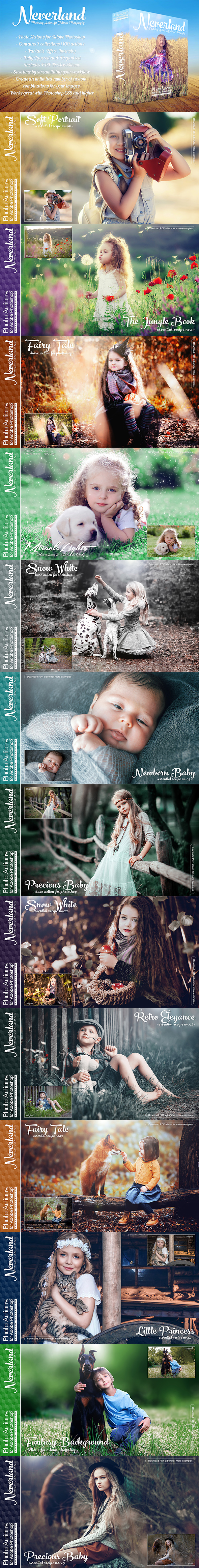 Actions for Photoshop / Neverland - Photo Effects Actions